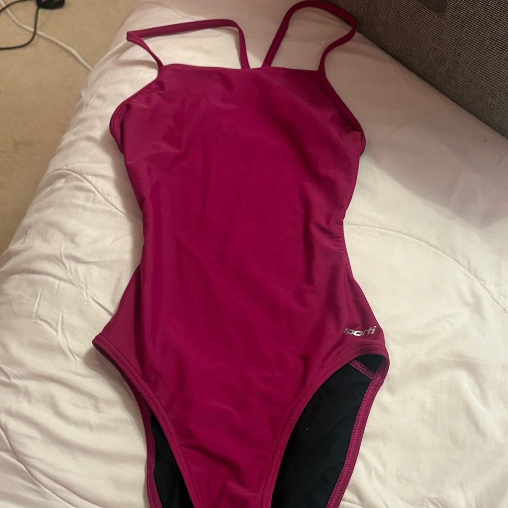 Magenta One-Piece Swimsuit